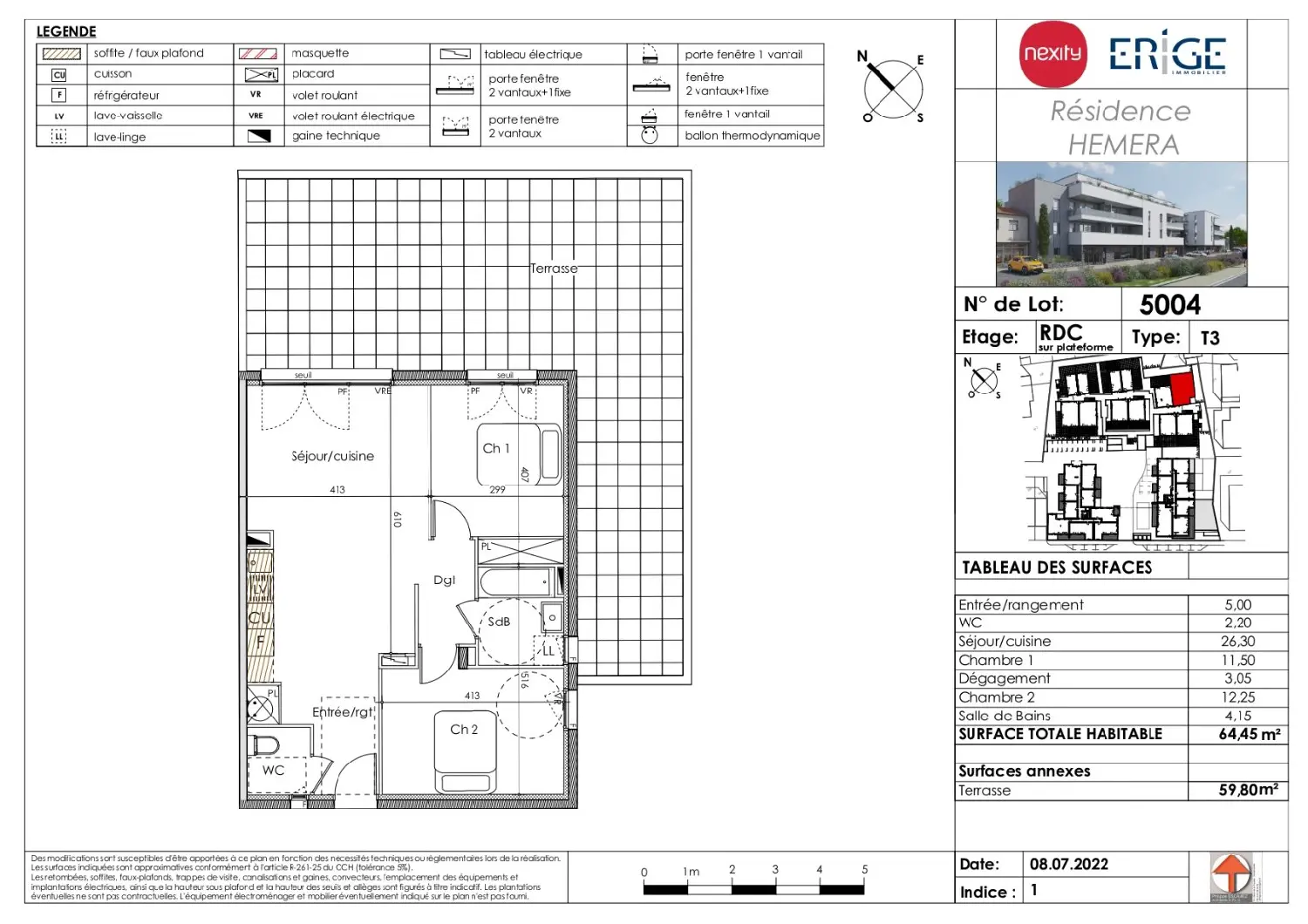  en venta apartamento Agde Hérault 5