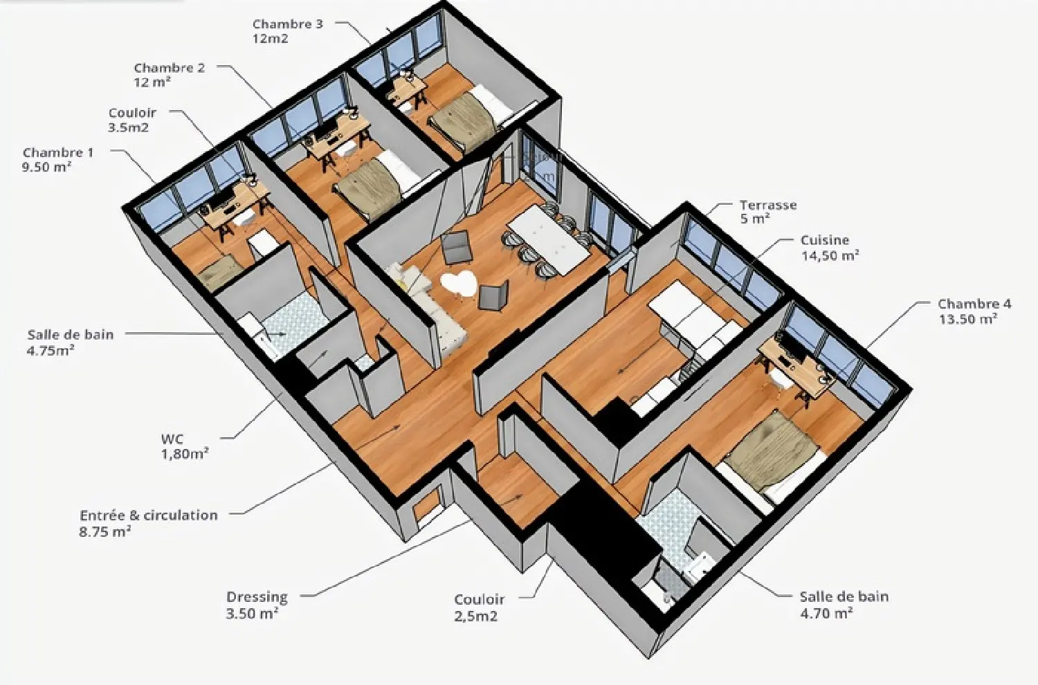  te koop appartement Angers 49100 Maine-et-Loire 3