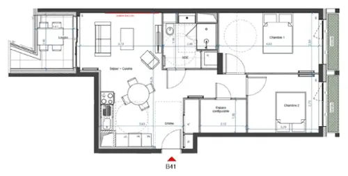 Asnières-sur-Seine Hauts-de-Seine appartement foto 7100725