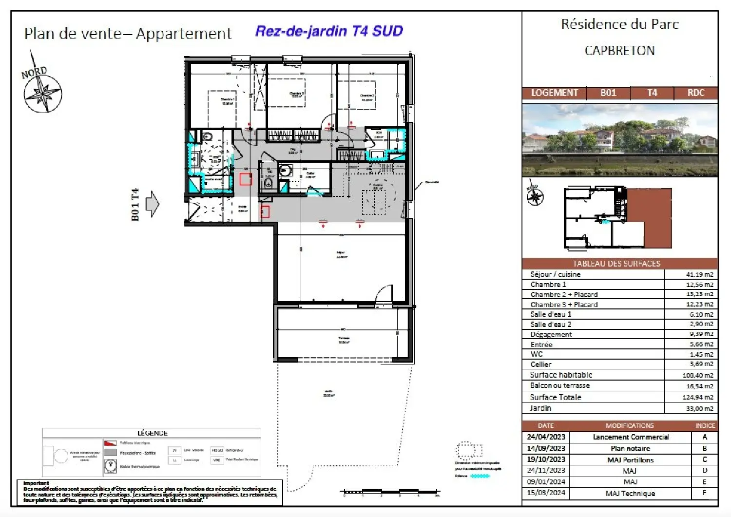  for sale apartment Capbreton Landes 4