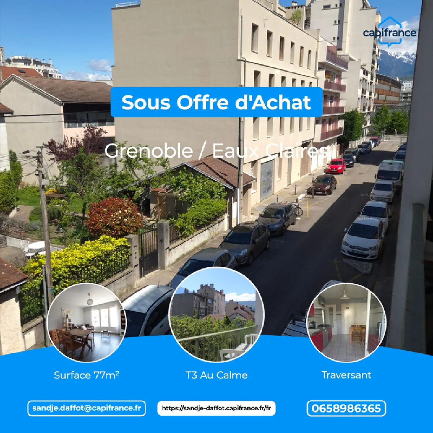  à vendre appartement Grenoble 38100 Isère 1