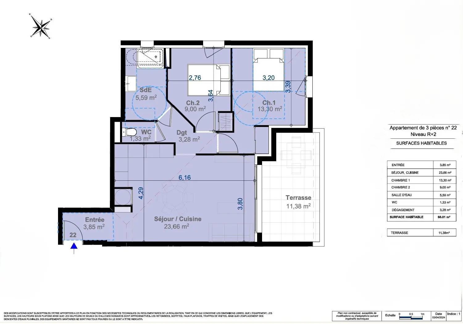  en venta apartamento Fréjus Var 3