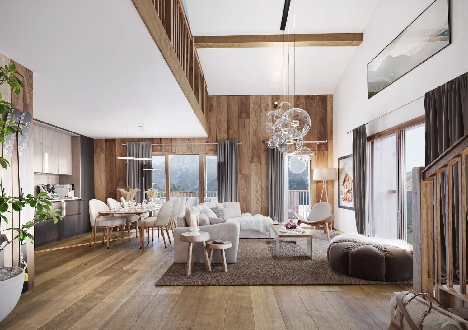  te koop appartement Les Houches Haute-Savoie 3