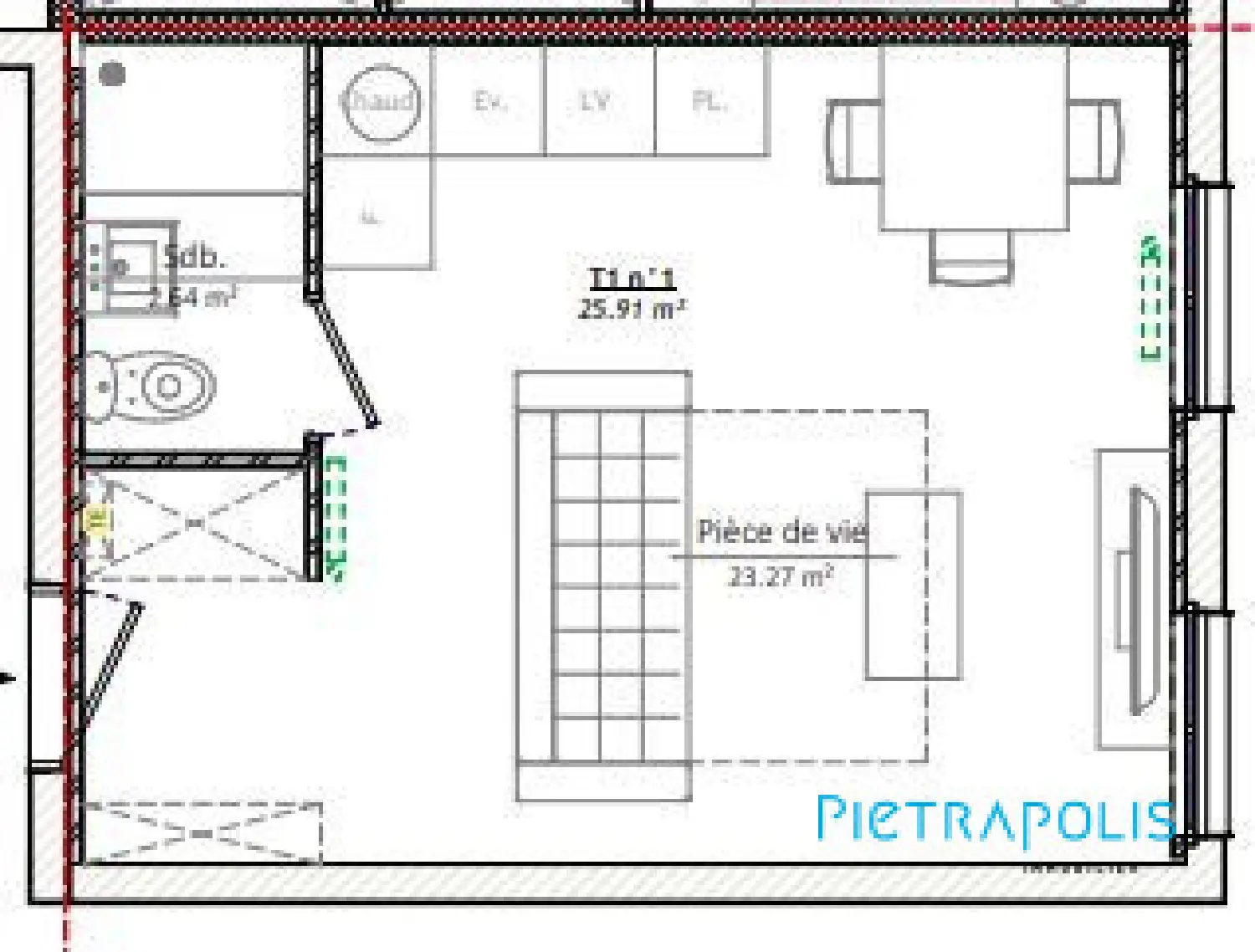  en venta apartamento Lyon 1er Arrondissement Rhône 3