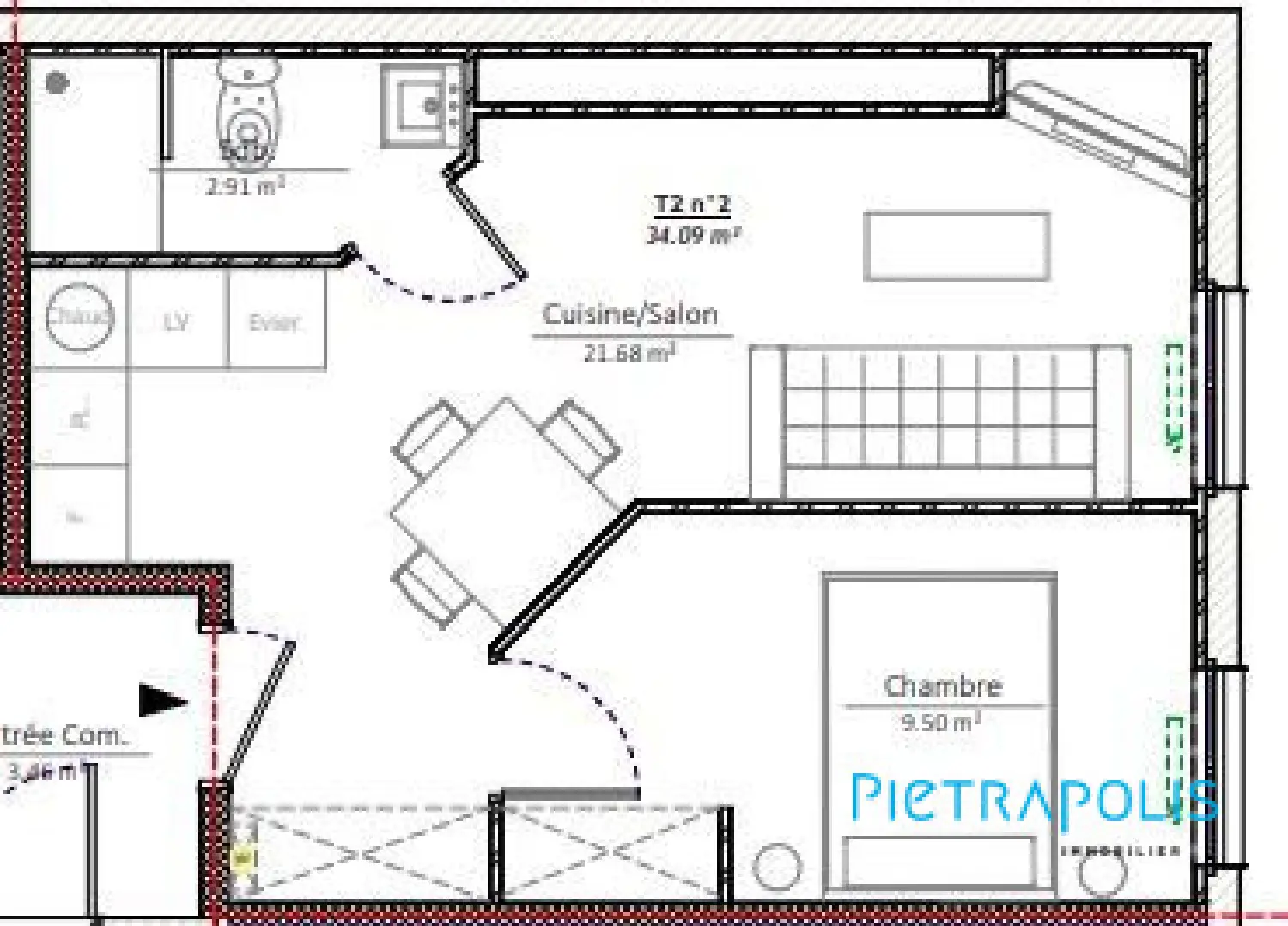  en venta apartamento Lyon 1er Arrondissement Rhône 3