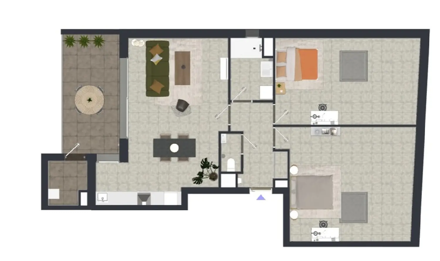  en venta apartamento Malroy Moselle 4