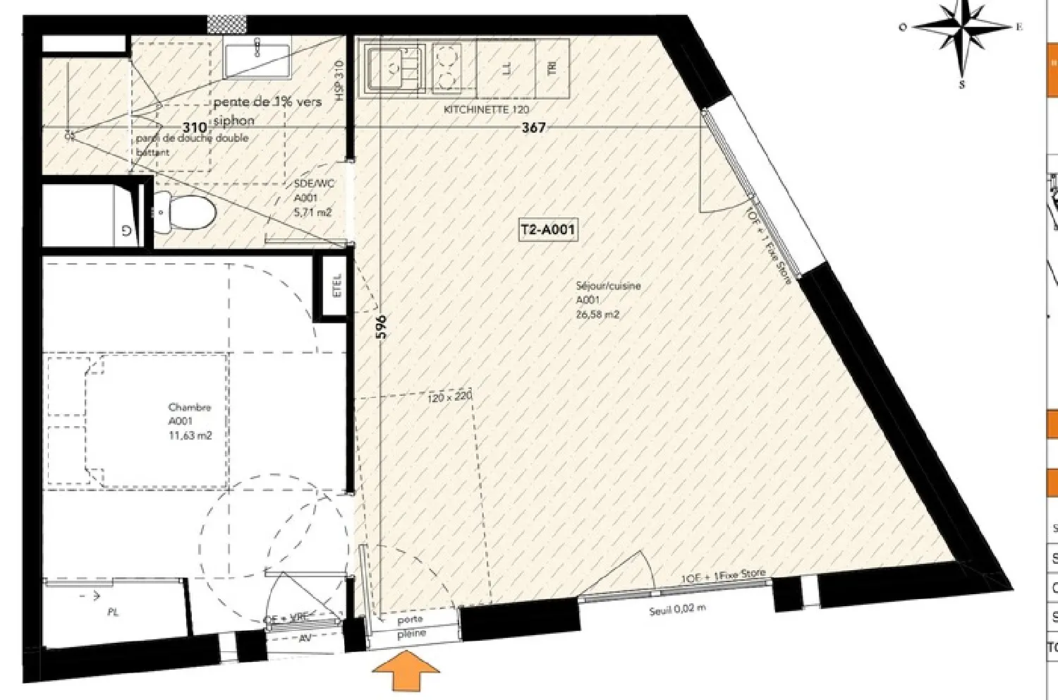  à vendre appartement Rennes Ille-et-Vilaine 2