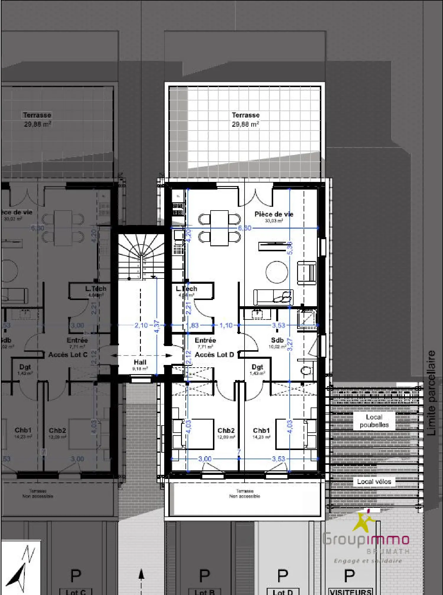  à vendre appartement Schnersheim Bas-Rhin 3