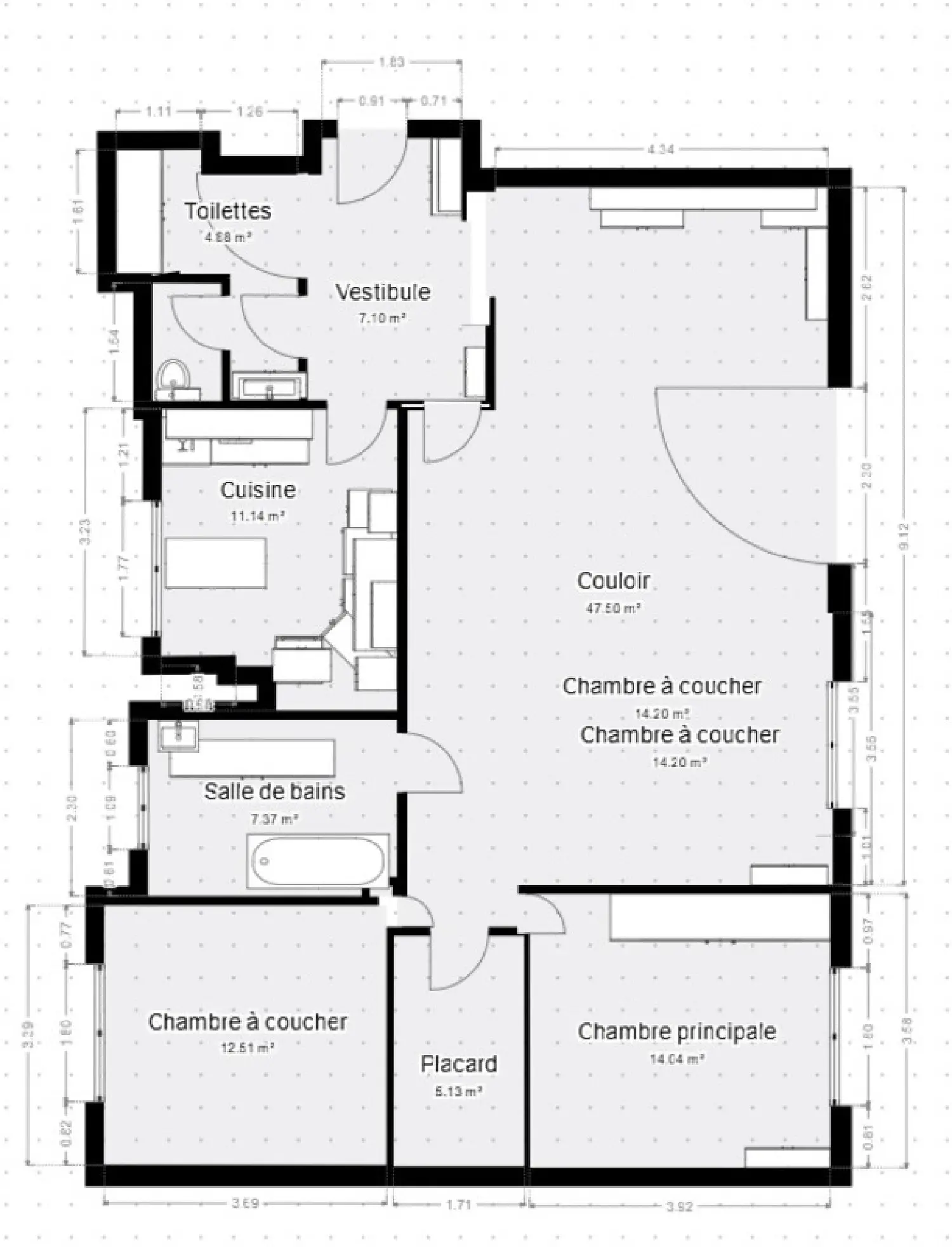  à vendre appartement Tours Indre-et-Loire 2