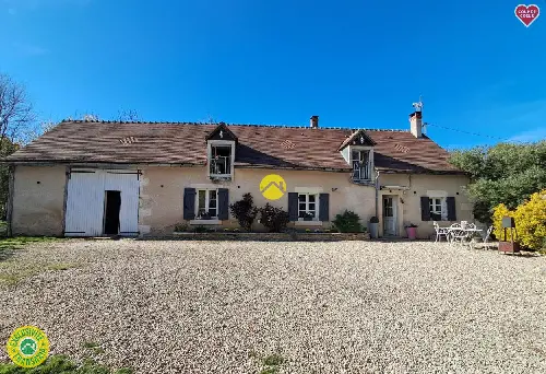 Écueillé Indre casa rústica foto
