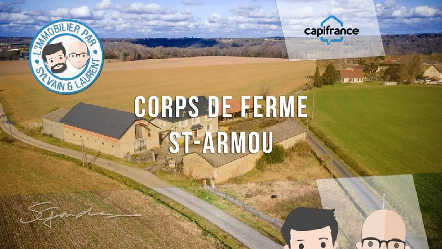  en venta casa rústica Saint-Armou Pirineos Atlánticos 1