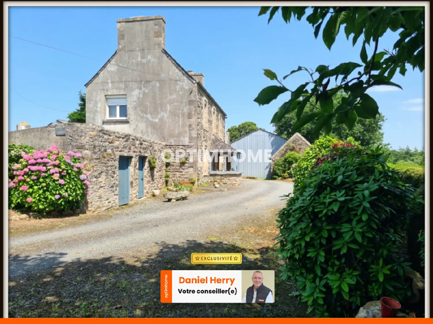  en venta casa rústica Saint-Vougay Finistère 2