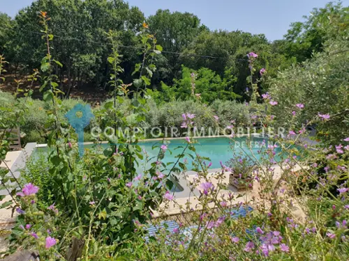 Uzès Gard boerderij foto