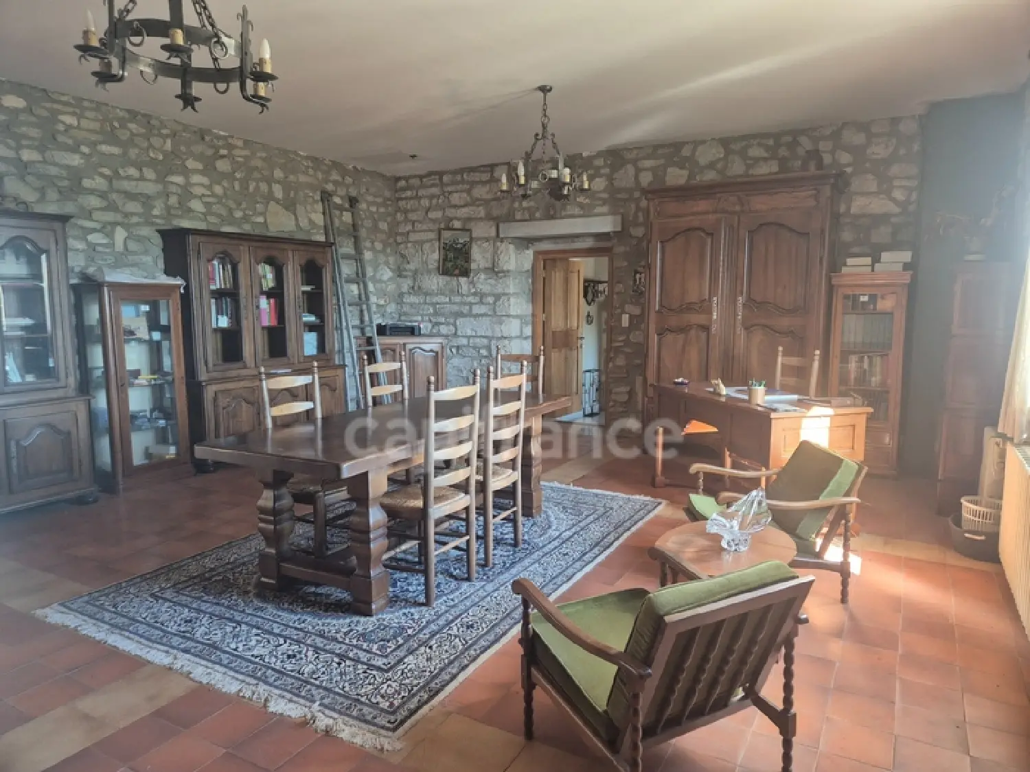  en venta casa rústica Vézénobres Gard 8
