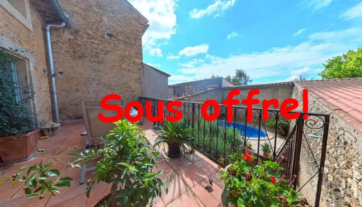  for sale house Autignac Hérault 1