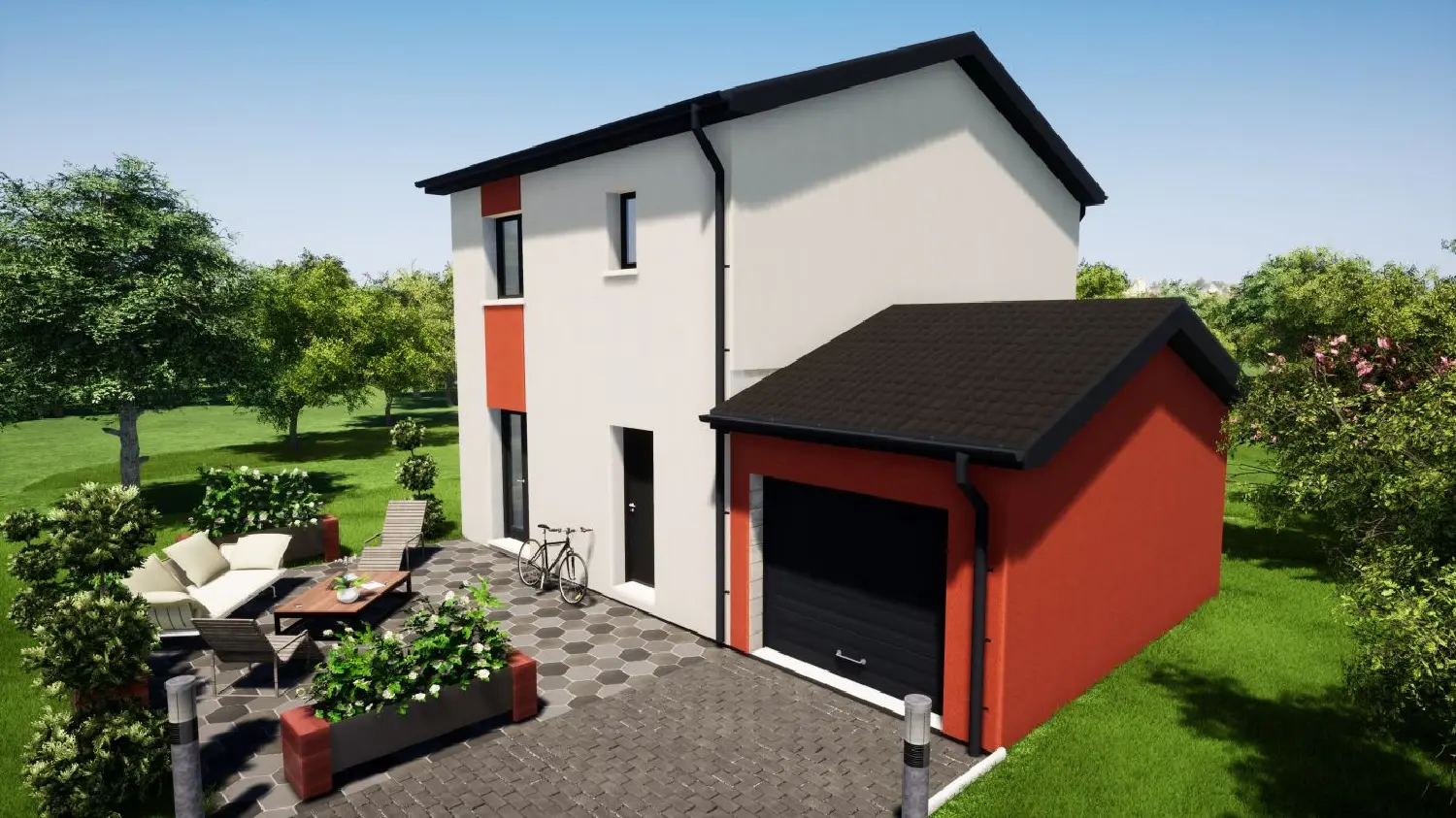 en venta casa Communay Rhône 2