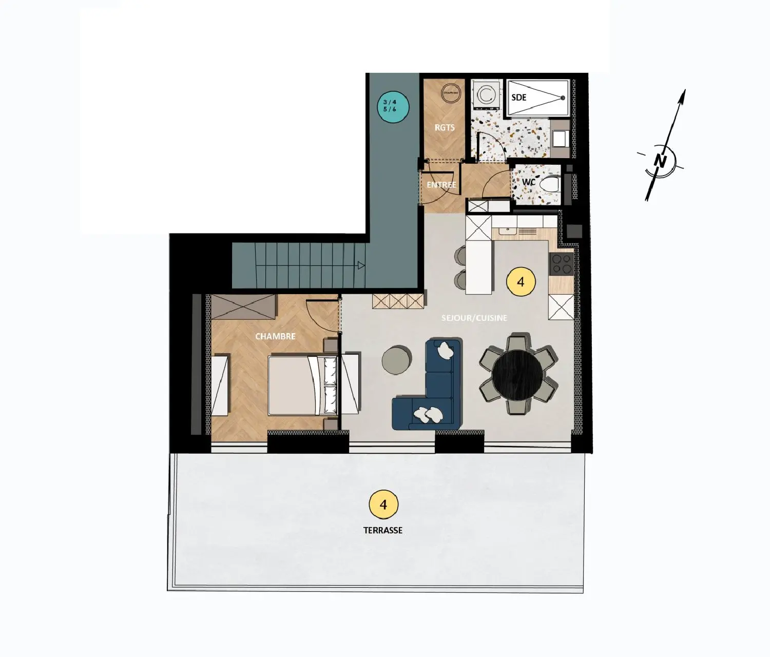  à vendre maison Ennery Moselle 4