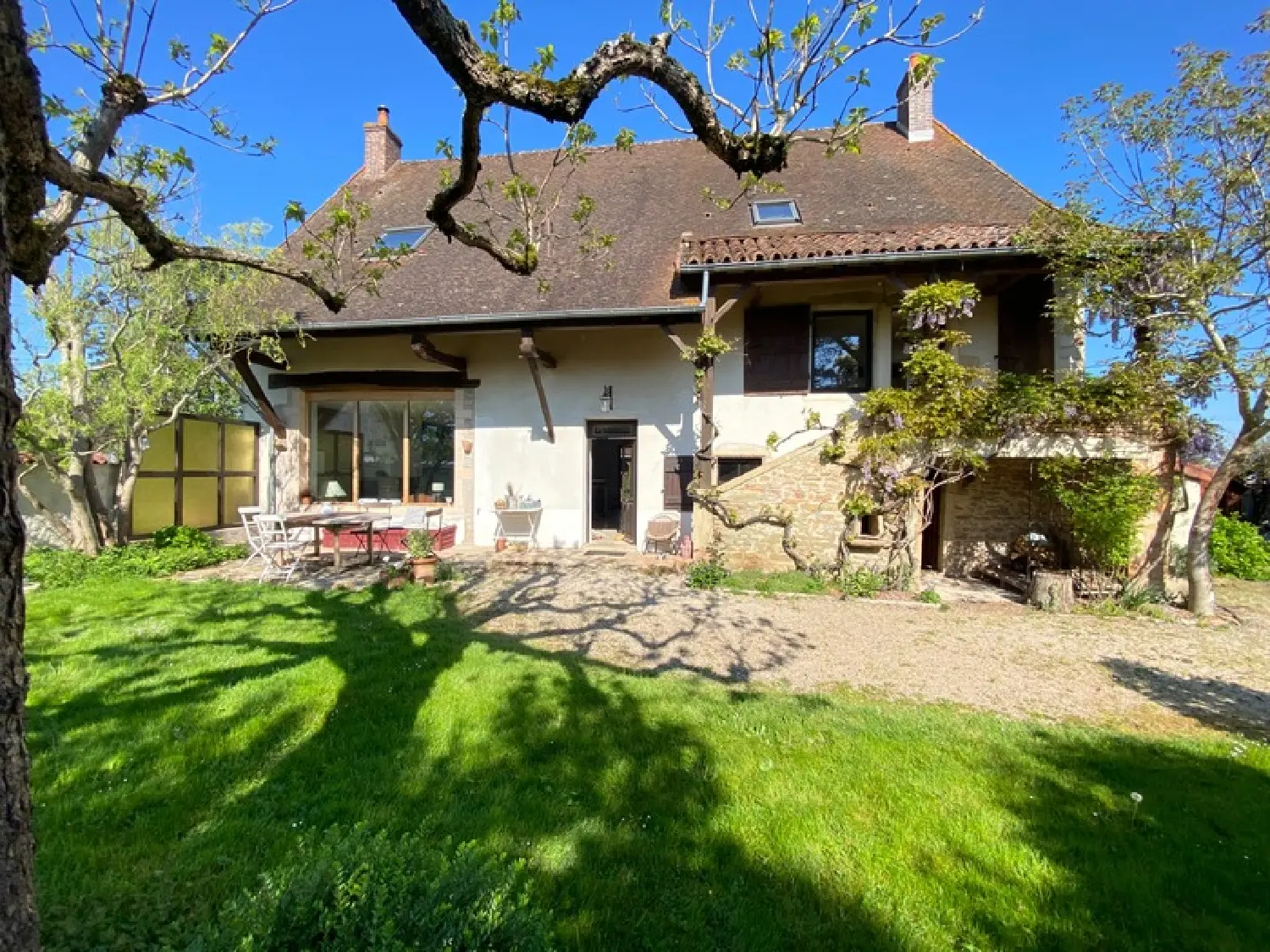  à vendre maison La Chapelle-de-Bragny Saône-et-Loire 1