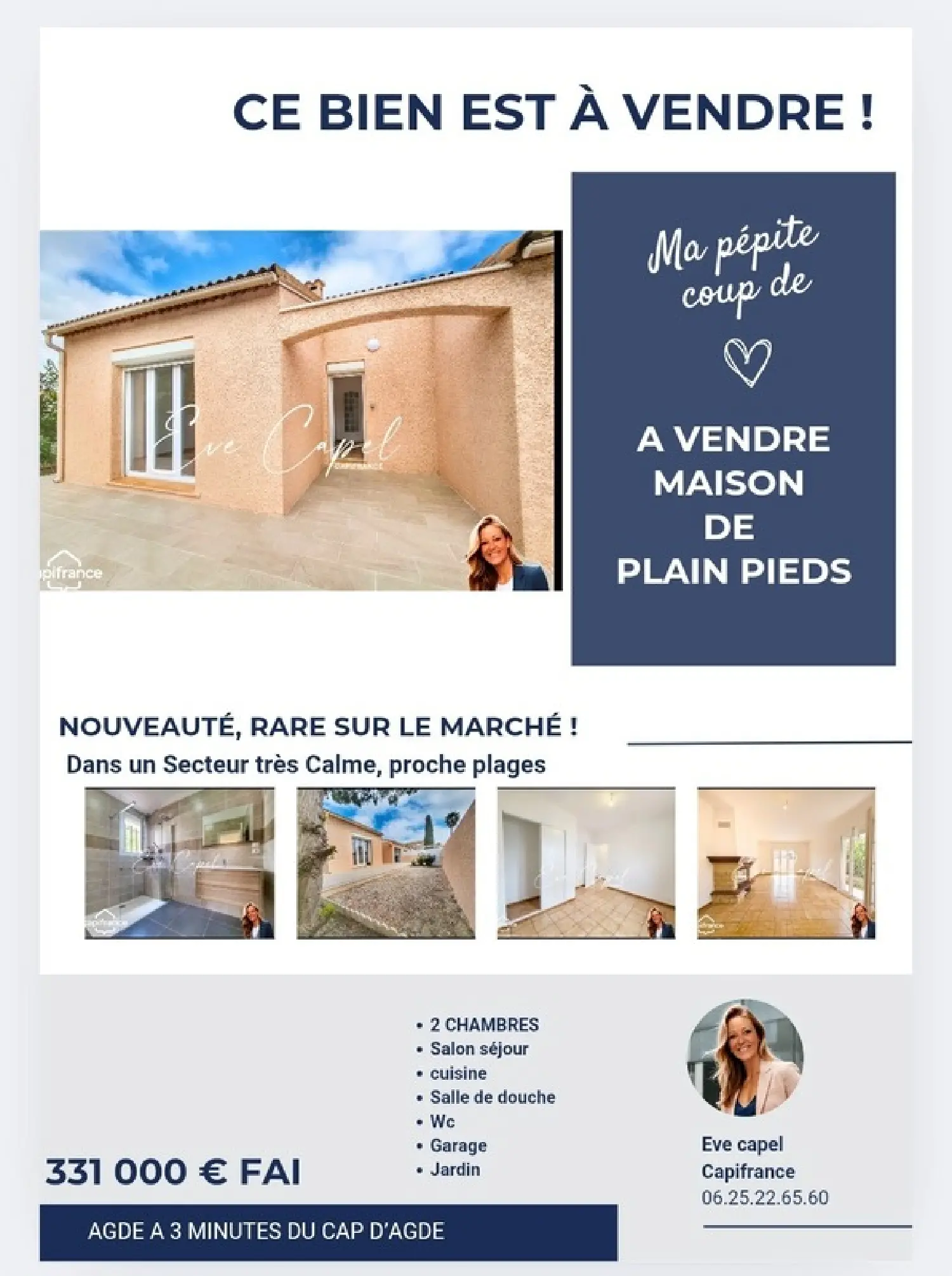  en venta casa Le Cap d'Agde Hérault 4