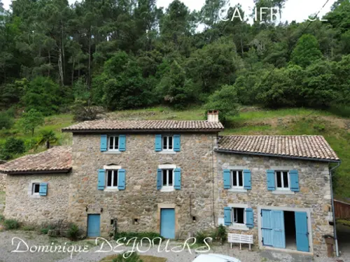 Saint-Sauveur-de-Montagut Ardeche huis foto 7094763