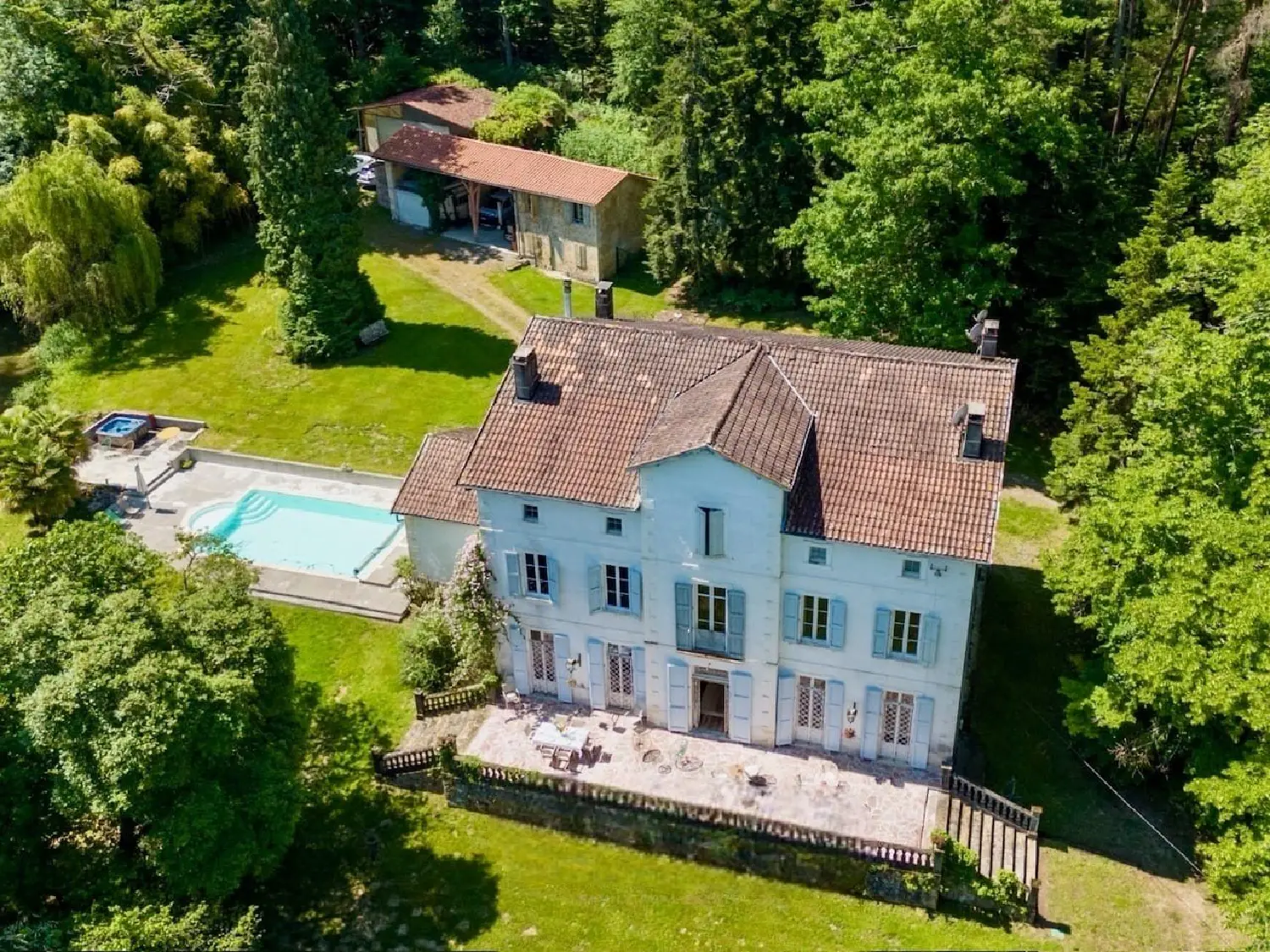  à vendre maison bourgeoise Sainte-Croix-Volvestre Ariège 1