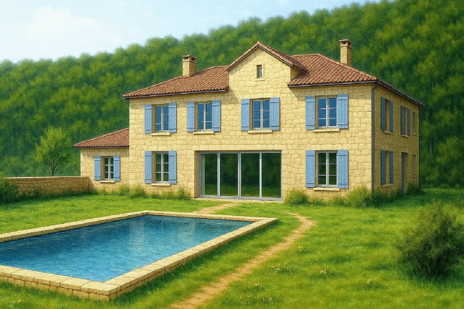  for sale terrain Lacour Tarn-et-Garonne 3