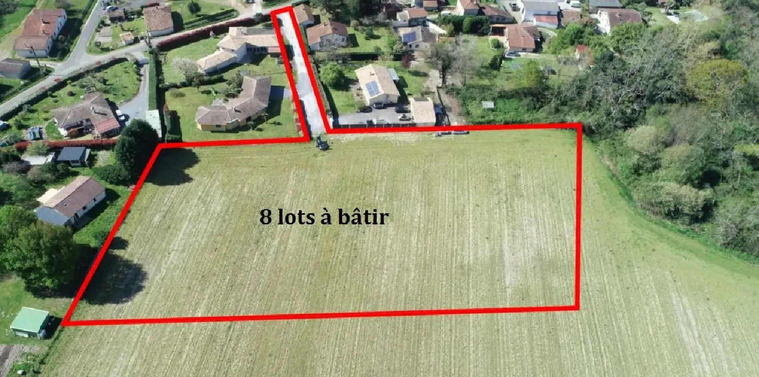  en venta terreno Laluque Landes 1