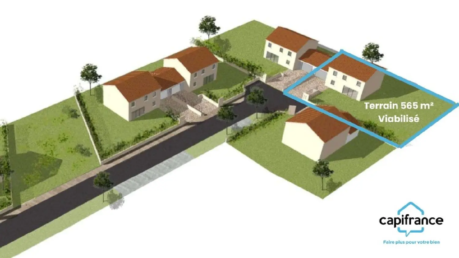  à vendre terrain Mions Rhône 1