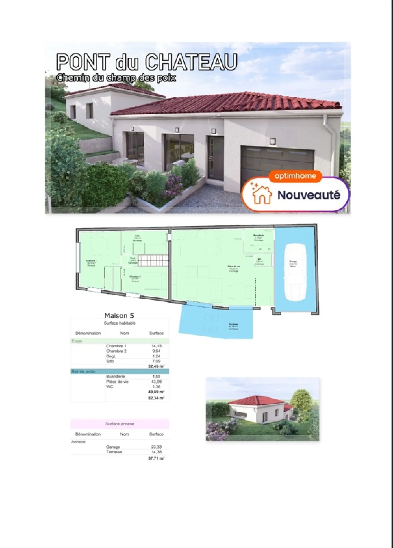  en venta terreno Pont-du-Château Puy-de-Dôme 5