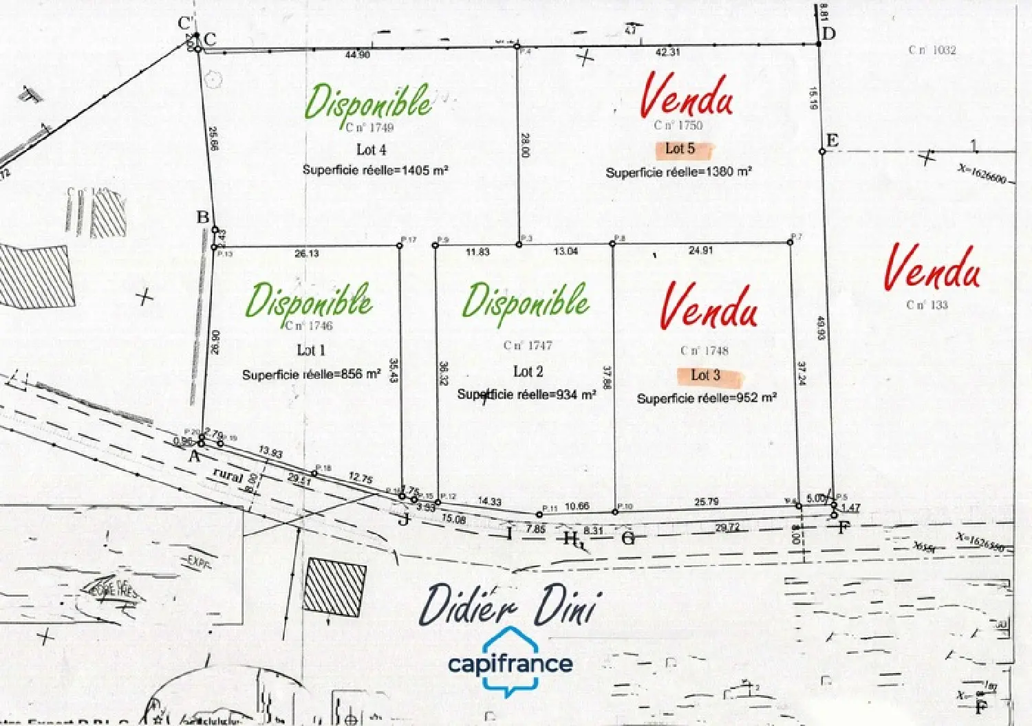  en venta terreno Reuilly Indre 3