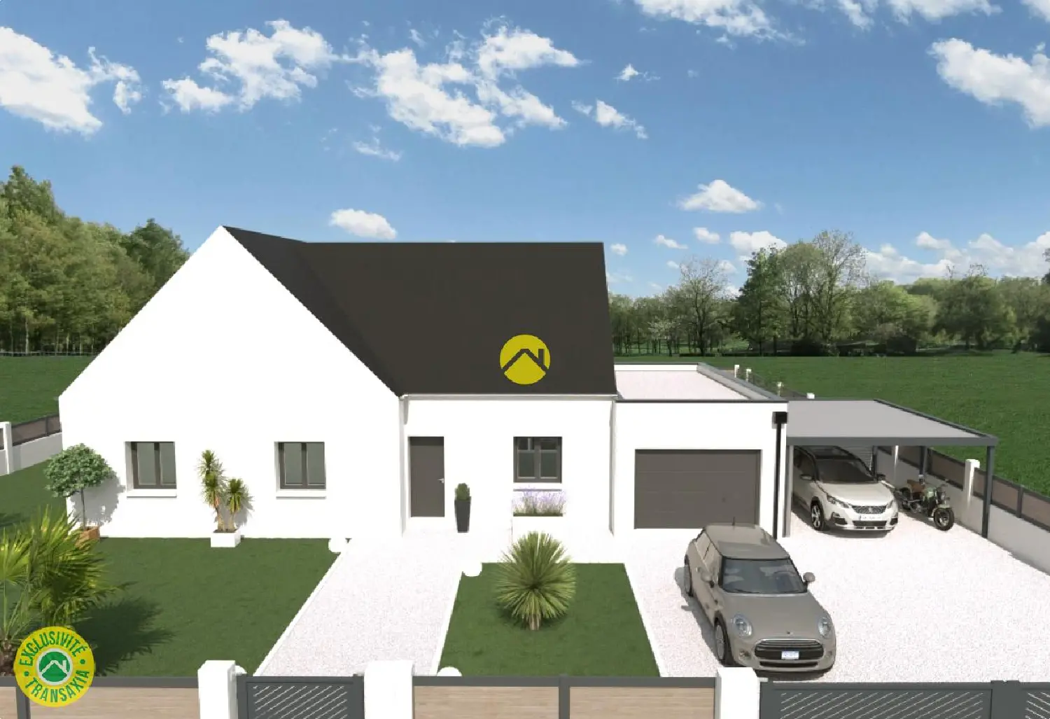  for sale terrain Venas Allier 1