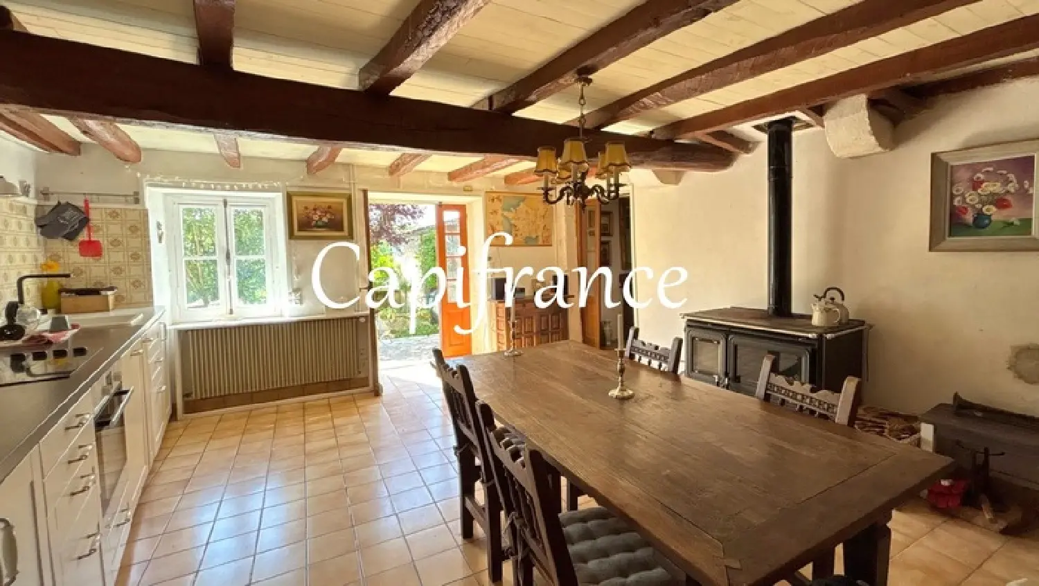  à vendre maison de village Fenioux Charente-Maritime 4