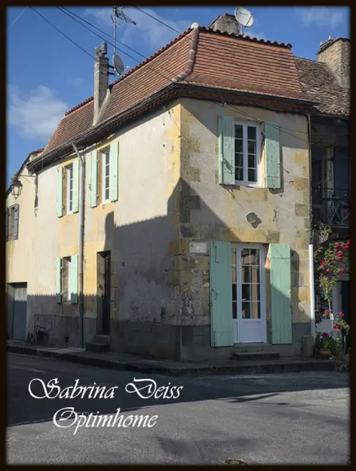 Lanquais Dordogne maison de village foto 7087974