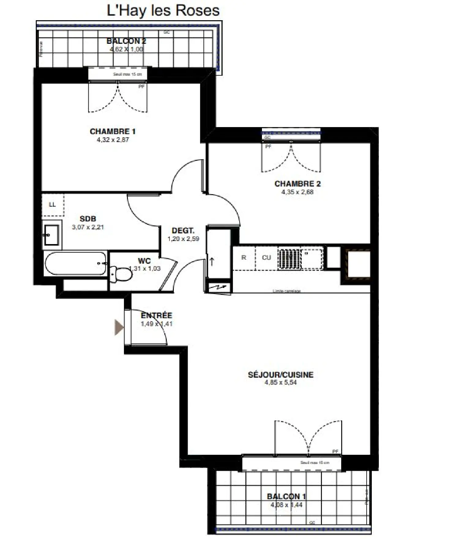  kaufen Wohnung/ Apartment L'Hay-les-Roses Val-de-Marne 5