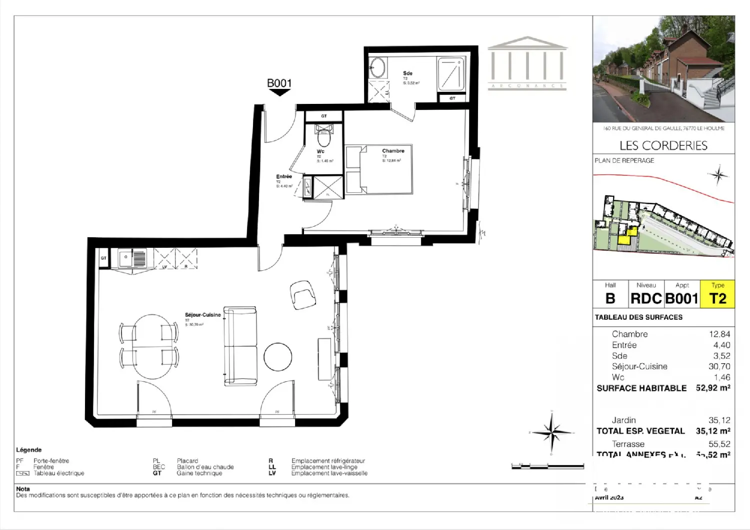  à vendre appartement Le Houlme Seine-Maritime 4