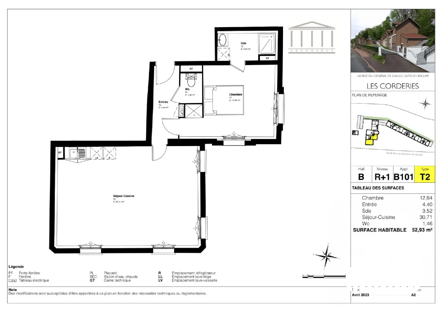  à vendre appartement Le Houlme Seine-Maritime 4