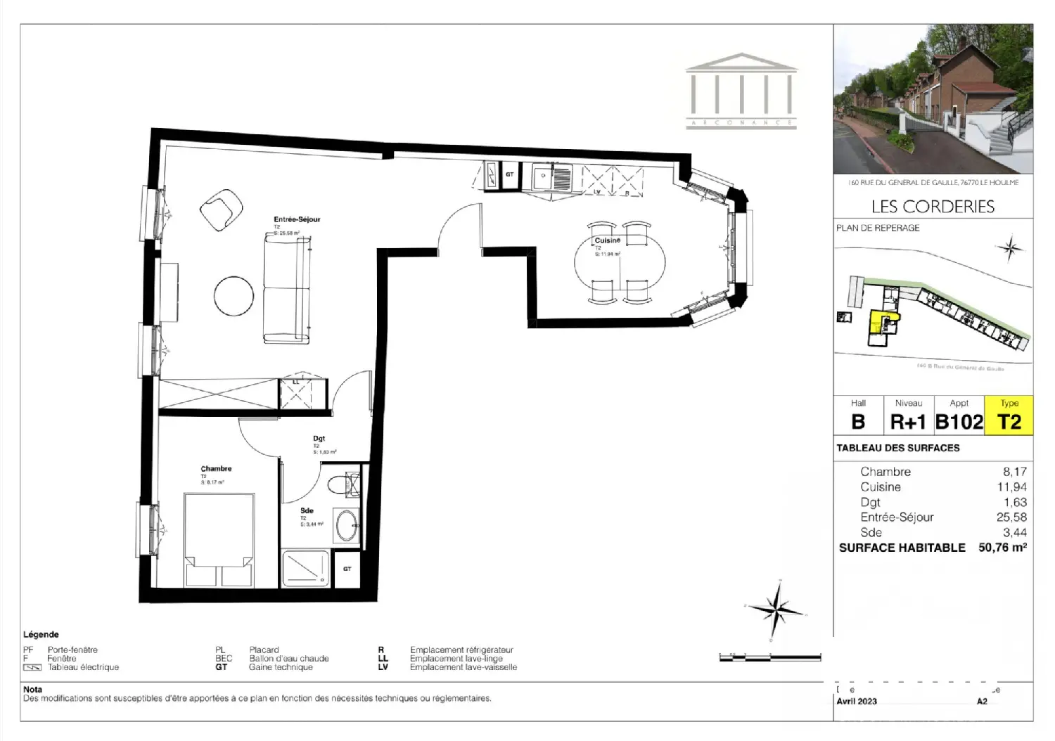  à vendre appartement Le Houlme Seine-Maritime 4