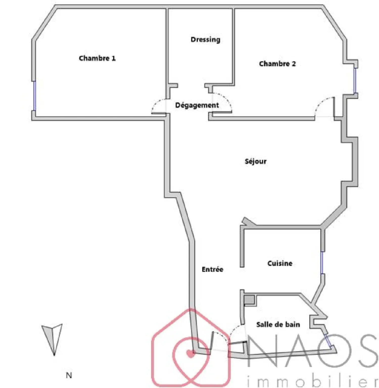  te koop appartement Nanterre Hauts-de-Seine 1