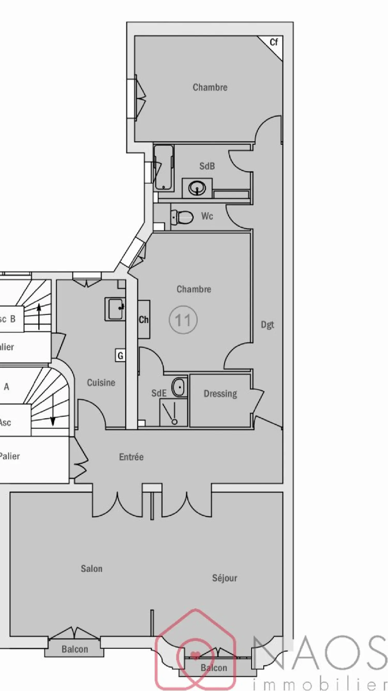  for sale apartment Paris 18e Arrondissement Paris (Seine) 5