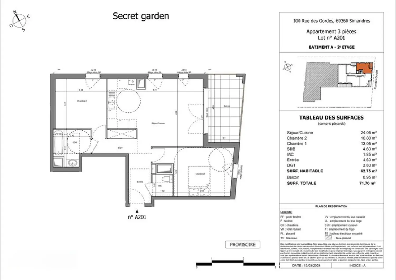  en venta apartamento Simandres Rhône 2