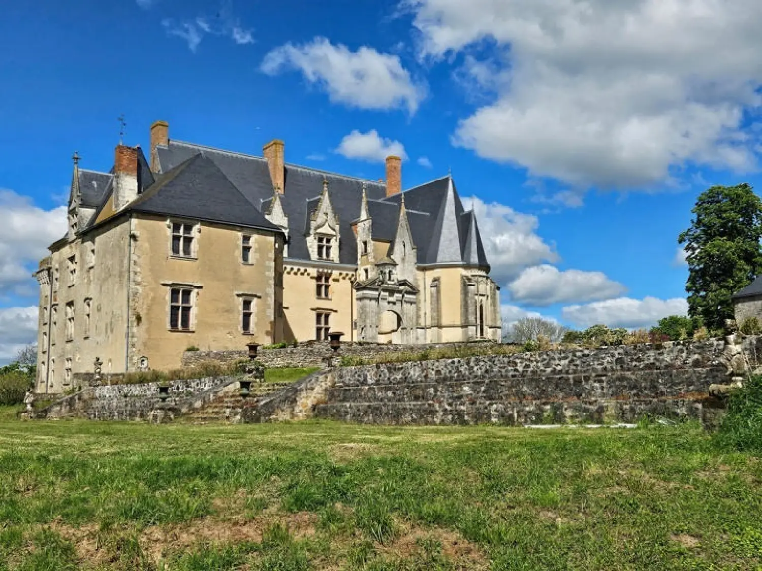  te koop kasteel Le Mans Sarthe 4