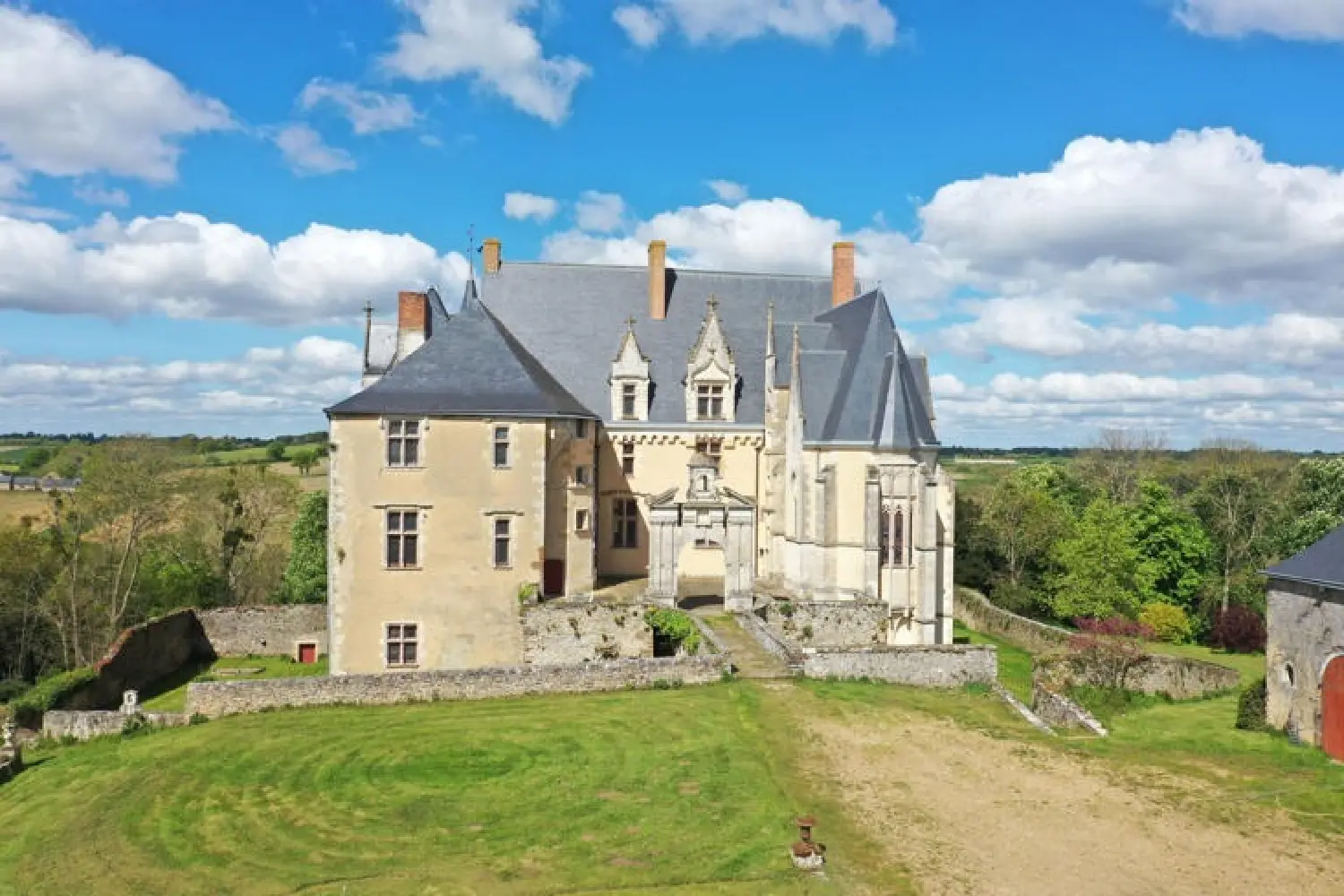  te koop kasteel Le Mans Sarthe 6