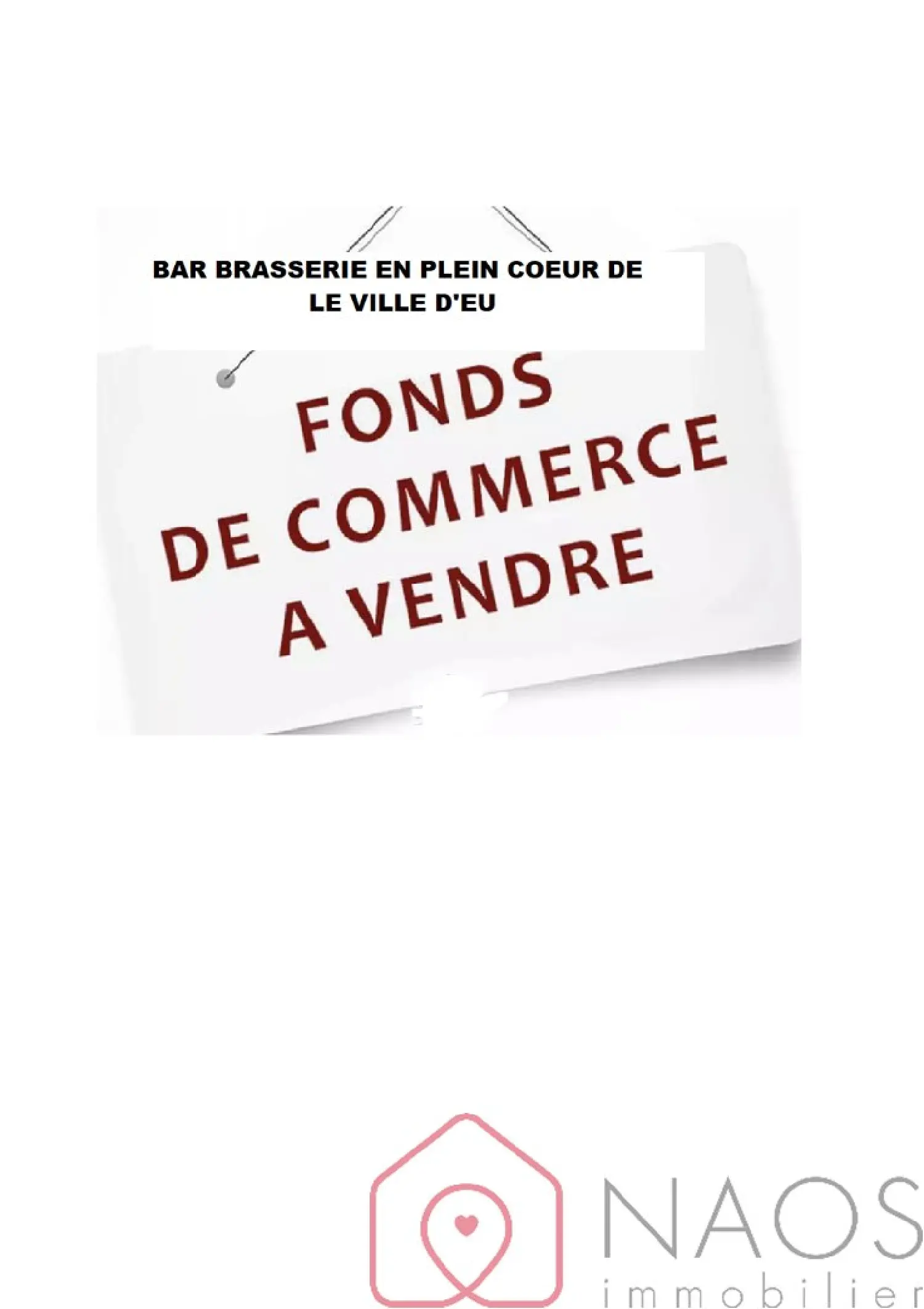  à vendre commerce Eu Seine-Maritime 1