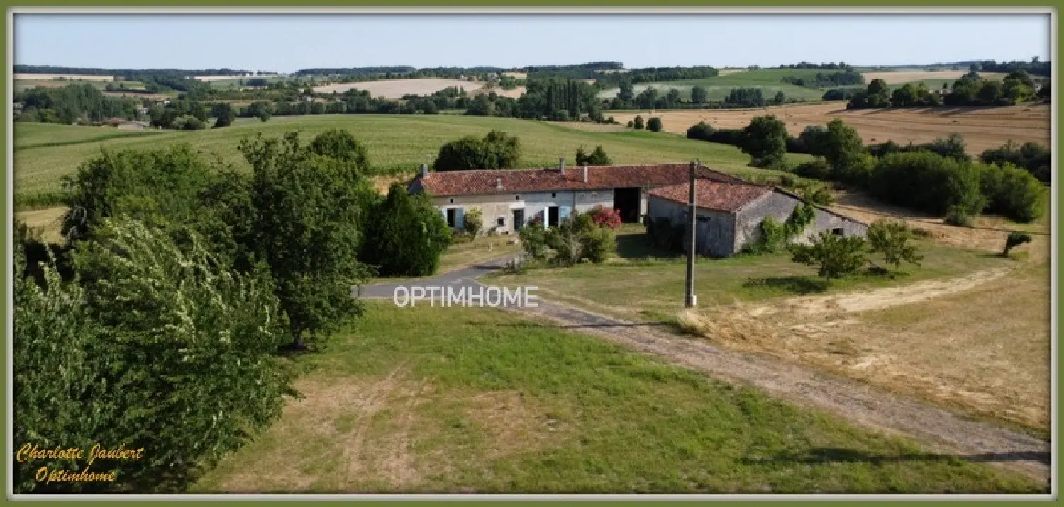  en venta casa rústica Porcheresse Charente 5