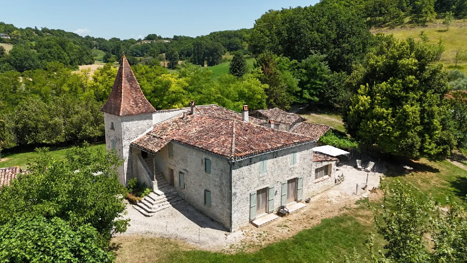  te koop boerderij Sainte-Alauzie Lot 2