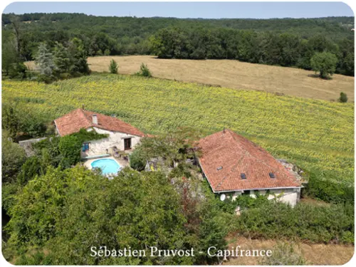 Saint-Félix-de-Bourdeilles Dordoña casa foto 7107775