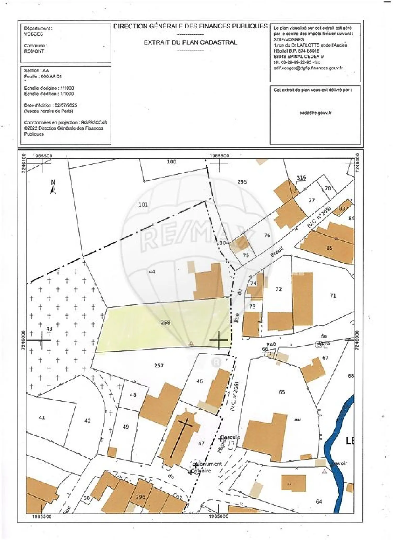  en venta terreno Romont Vosgos 7