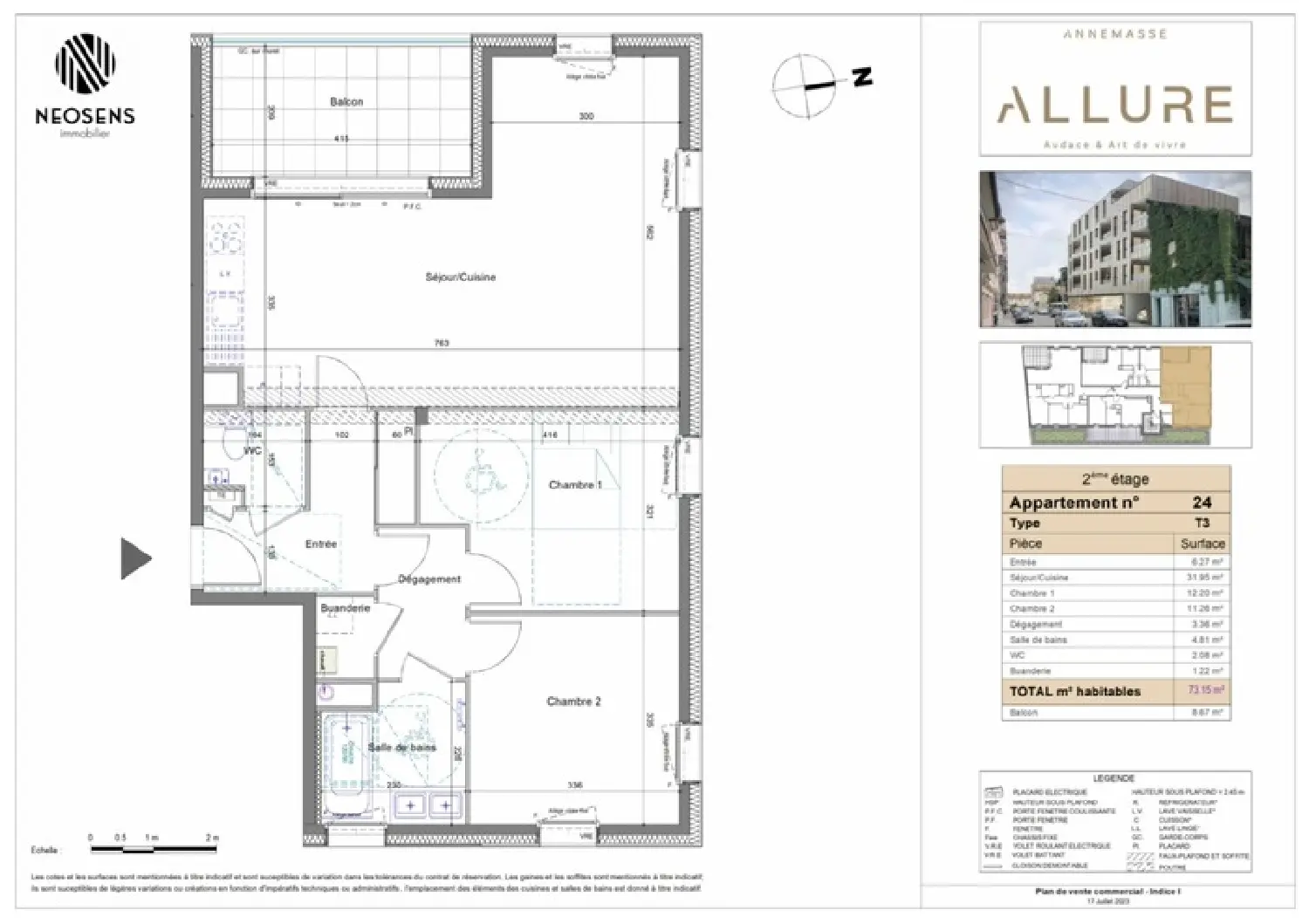  te koop appartement Annemasse Haute-Savoie 5