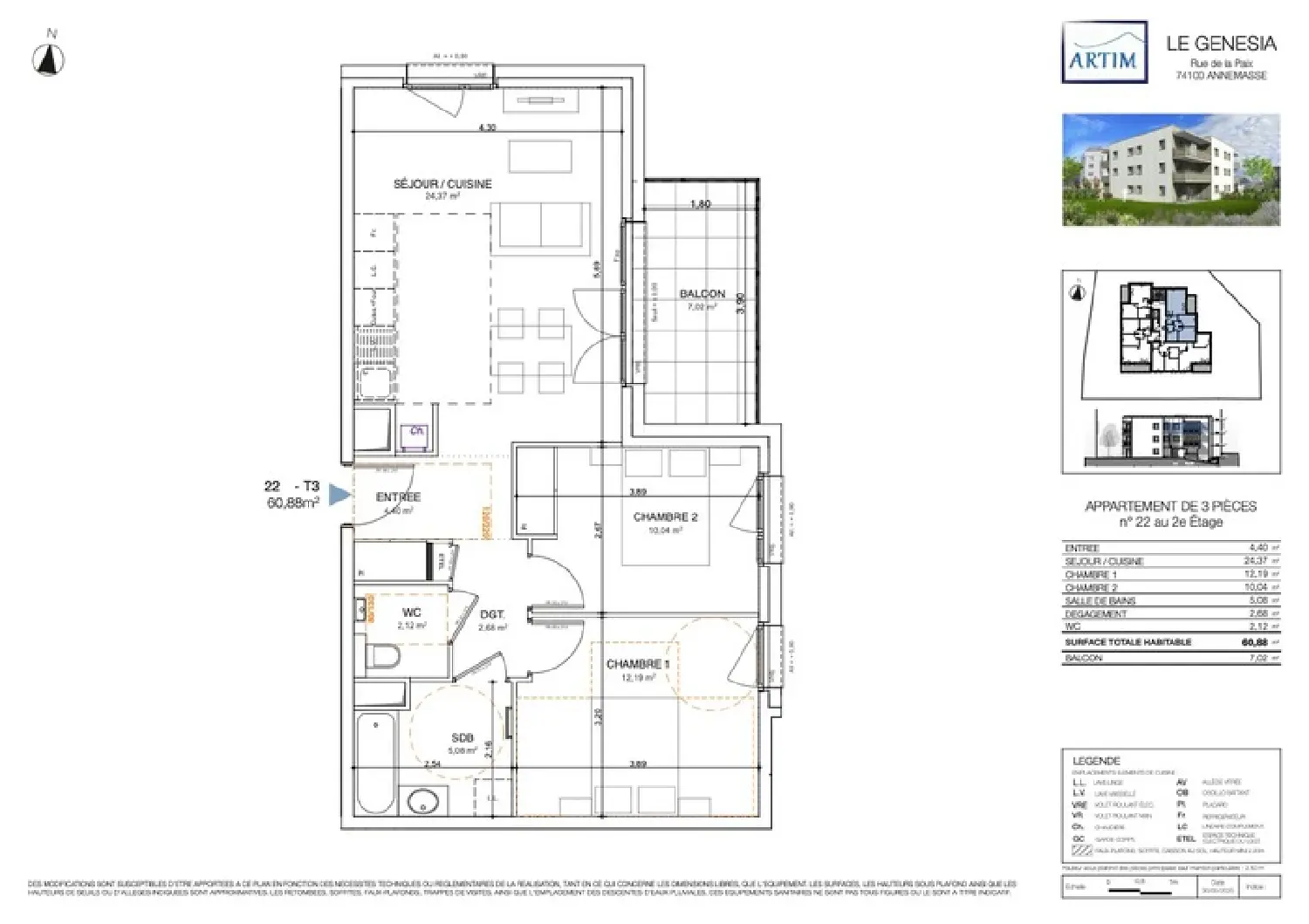  te koop appartement Annemasse Haute-Savoie 2