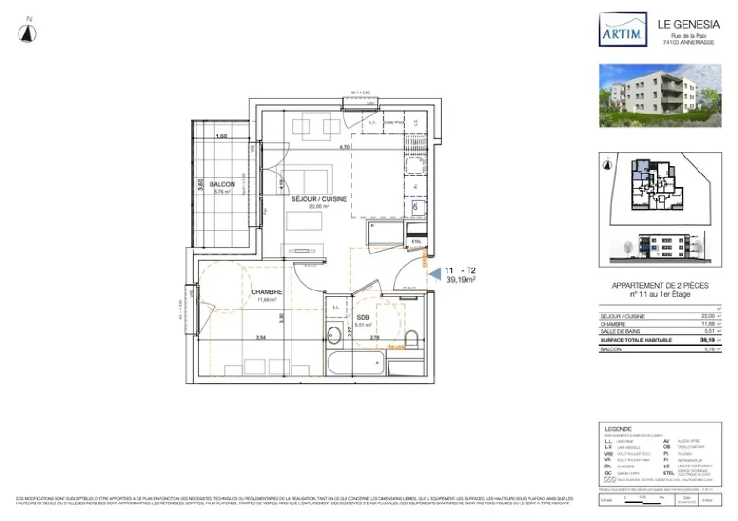  te koop appartement Annemasse Haute-Savoie 2